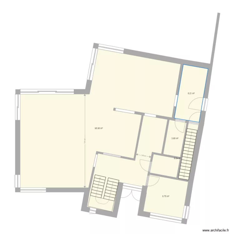 Maison. Plan de Maison. Plan de