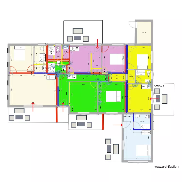 division essai 2 bis plan Cavaro. Plan de division essai 2 bis plan Cavaro. Plan de