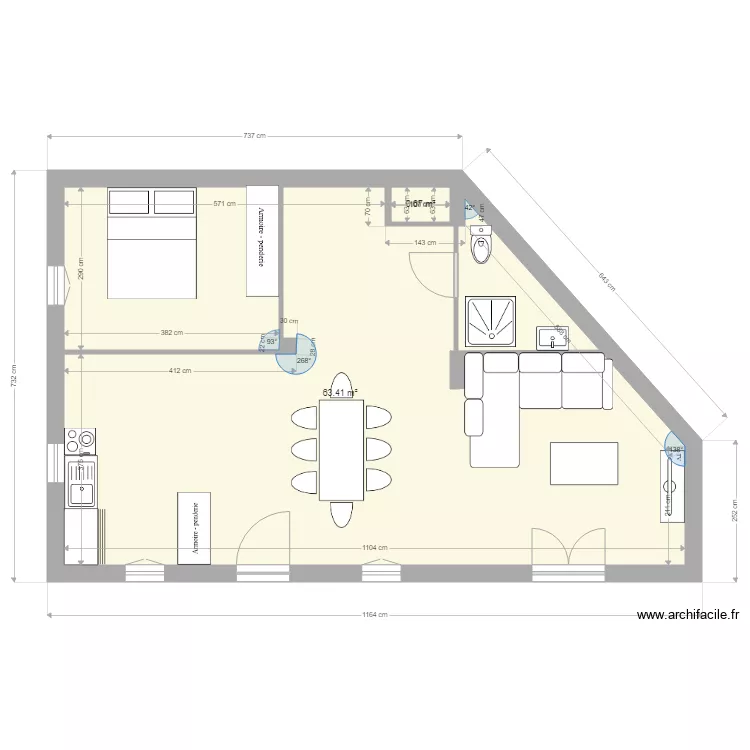 RdC option 3. Plan de RdC option 3. Plan de