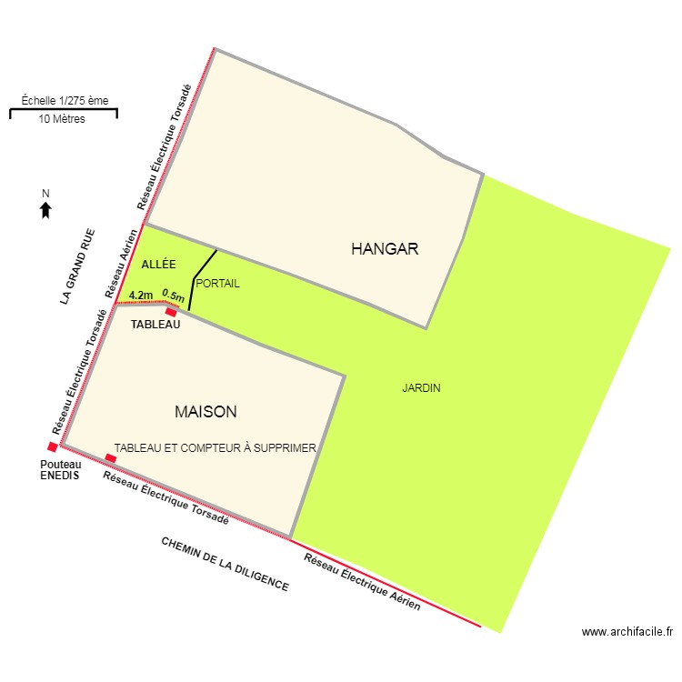 Nébias 1. Plan de 0 pièce et 0 m2