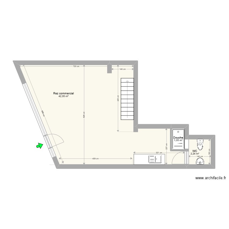 2020-09-16-IGG-Place du 20 Août 17 4000 Liège. Plan de 4 pièces et 83 m2