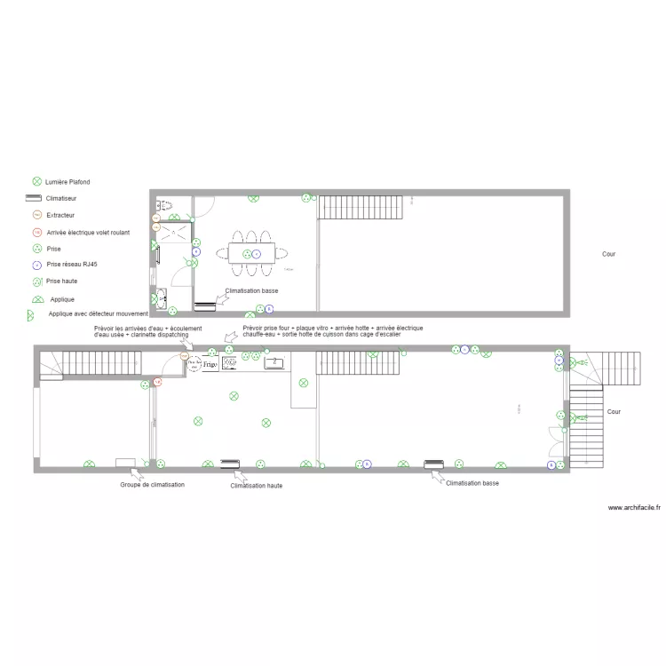 RDC Apt 1er étage v5. Plan de RDC Apt 1er étage v5. Plan de