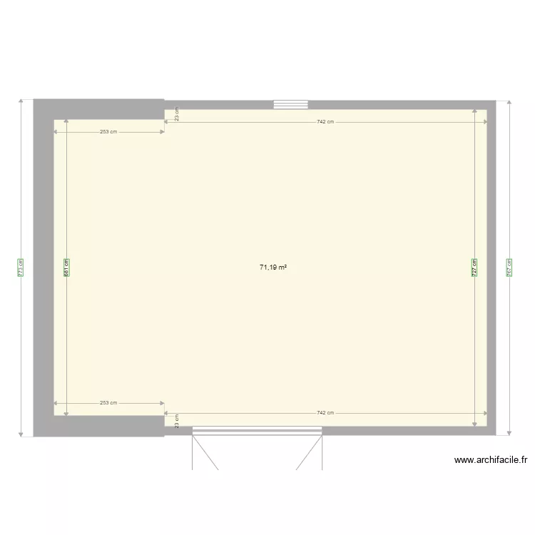 PLAN DE METRE. Plan de 