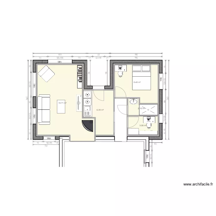 Touze Sebastion sdb 2. Plan de 