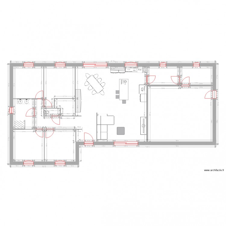 Plan Maison . Plan de 0 pièce et 0 m2