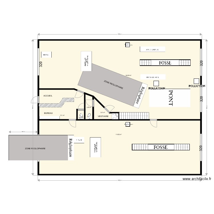 85ctsa. Plan de 0 pièce et 0 m2