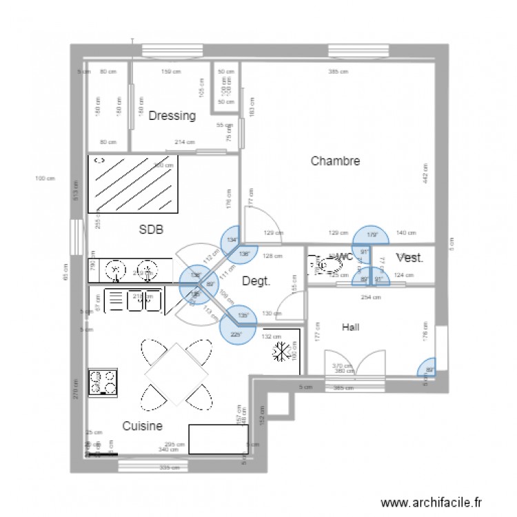 Valla Projet V2. Plan de 0 pièce et 0 m2