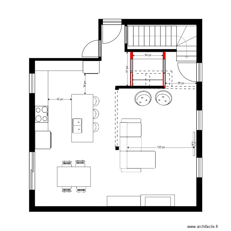 bérubé 4. Plan de 0 pièce et 0 m2