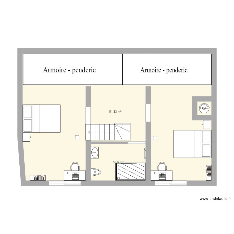 étage3. Plan de 0 pièce et 0 m2