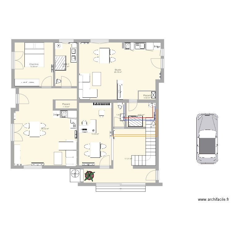 RDC kyt2 v1. Plan de 0 pièce et 0 m2