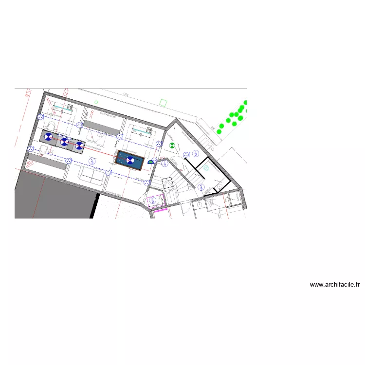 plan grenier 1123. Plan de 