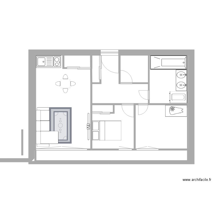 sanaplan. Plan de 0 pièce et 0 m2