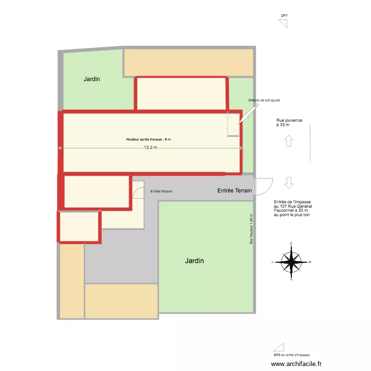 DP2 Apres Travaux. Plan de 