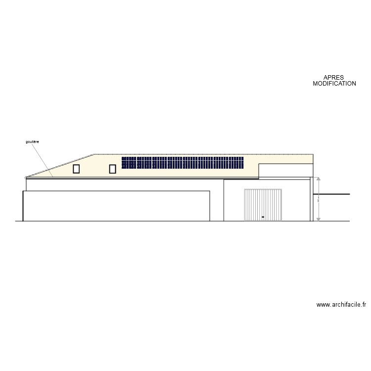 vue nord 1. Plan de 0 pièce et 0 m2