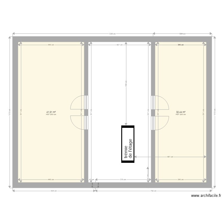 etage toiture pour euromac2. Plan de 0 pièce et 0 m2