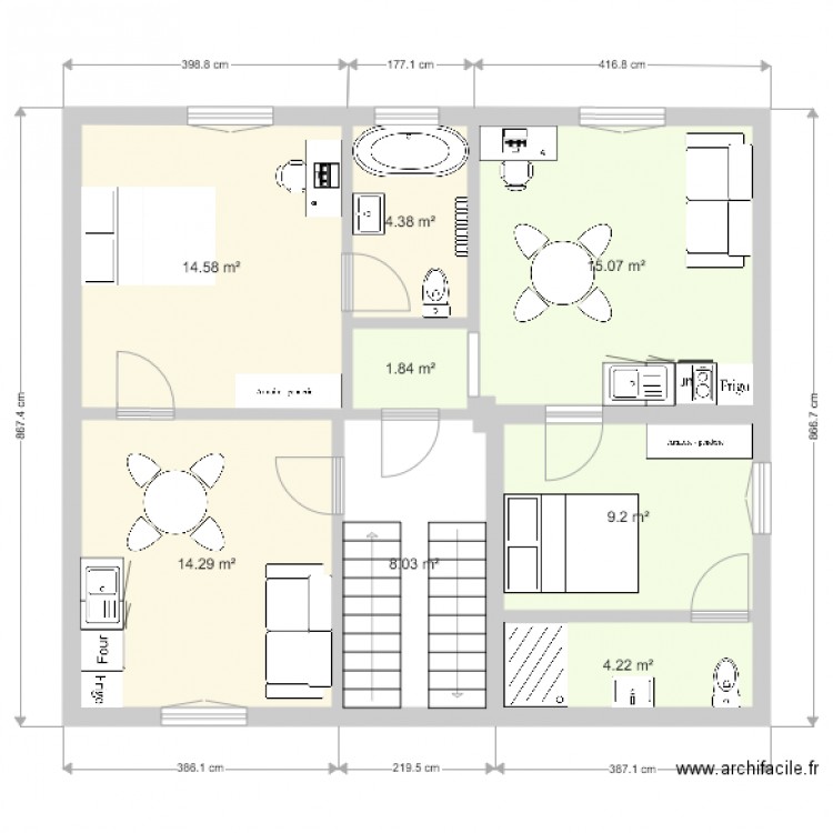 Projet Hugo 11. Plan de 0 pièce et 0 m2