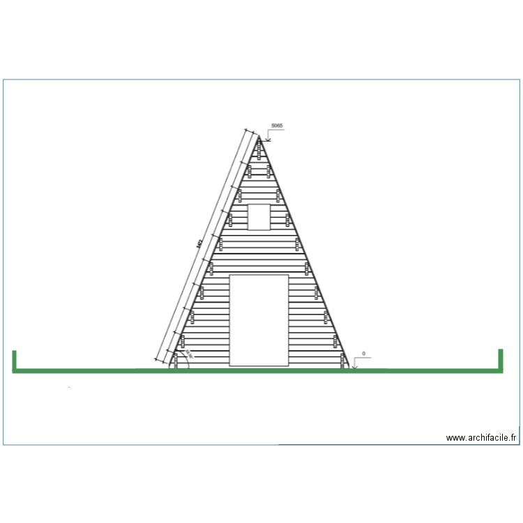 PLAN DE COUPE PCMI3. Plan de 0 pièce et 0 m2