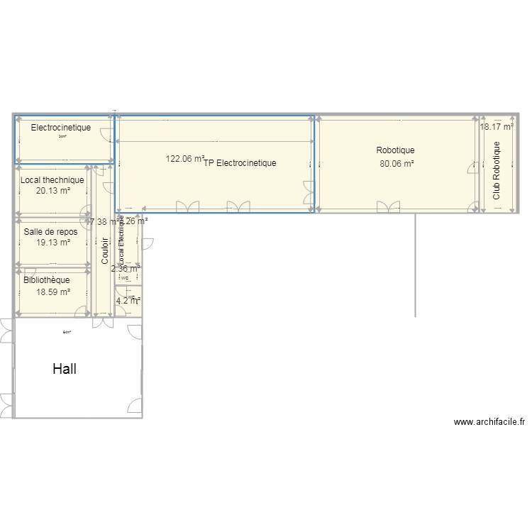 Renovation Atelier Bat P Sans Machines. Plan de 0 pièce et 0 m2