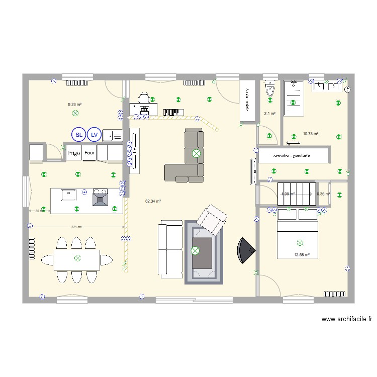 collobrières. Plan de 0 pièce et 0 m2