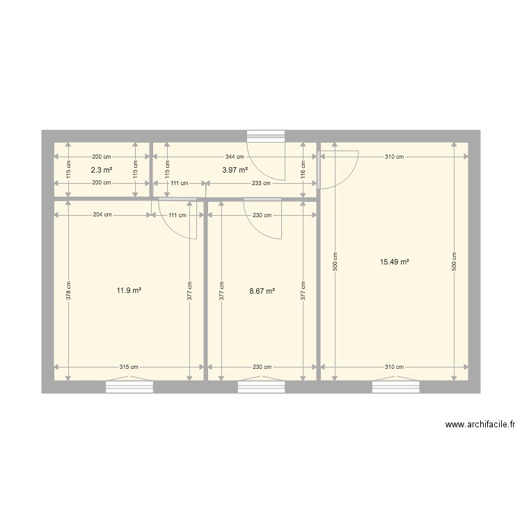 44 MAGENTA 6EME 2P DUJARDIN. Plan de 0 pièce et 0 m2