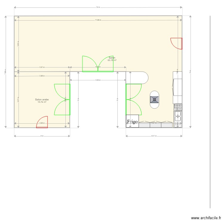plan maison. Plan de 0 pièce et 0 m2