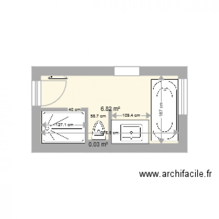 sdb yeu 1. Plan de 0 pièce et 0 m2