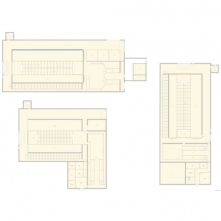 new one. Plan de 0 pièce et 0 m2