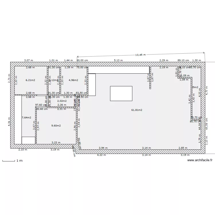 rdc petit. Plan de rdc petit. Plan de