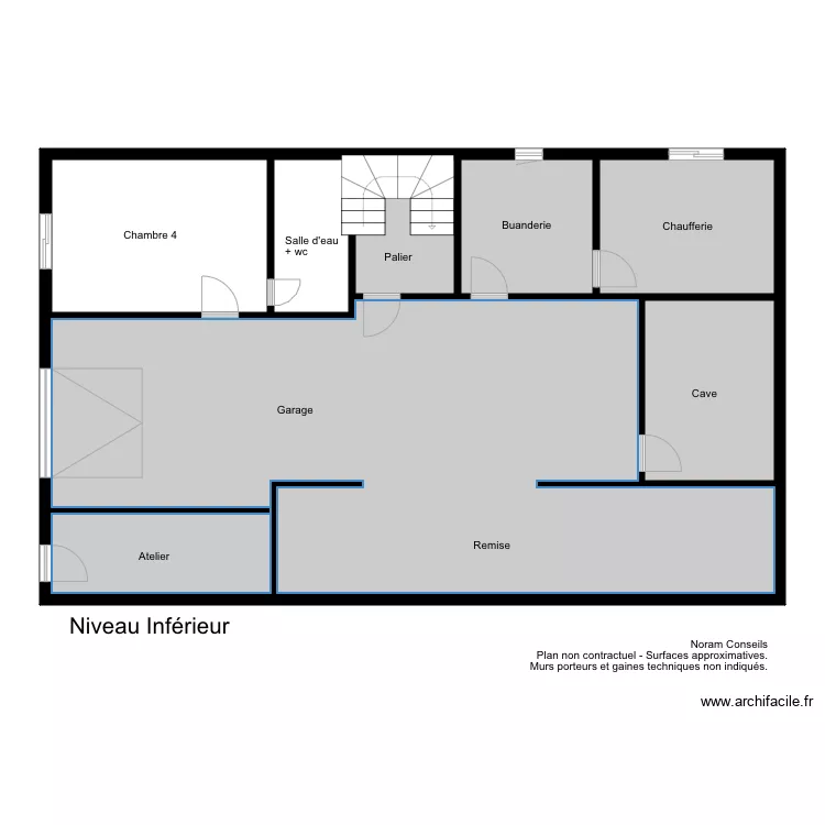 Plan Desmare Niv inférieur. Plan de Plan Desmare Niv inférieur. Plan de