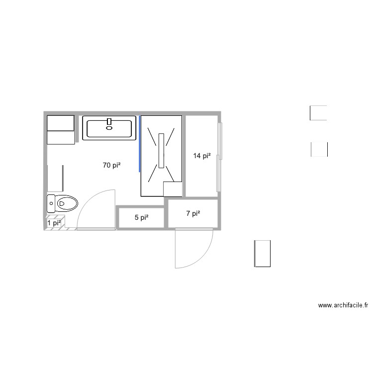 salledebaindouche20201028bis. Plan de 0 pièce et 0 m2