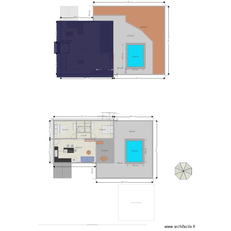 plan 3i projet. Plan de 0 pièce et 0 m2