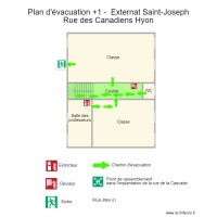 Ecole St joseph Hyon  Canadiens +1