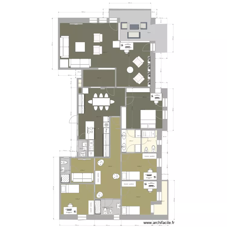 Diagonal 672 Terrasse. Plan de 
