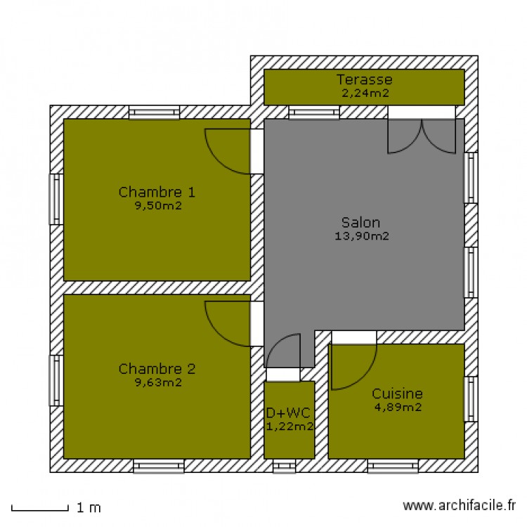 Rez de Chaussé Bàtiment ENS. Plan de 0 pièce et 0 m2