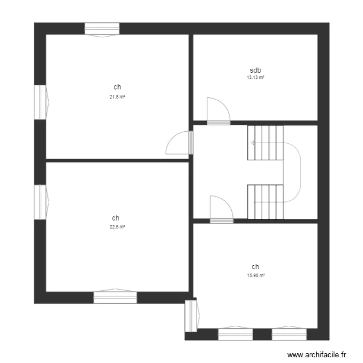 plan TARDY St Just St Rambert. Plan de 