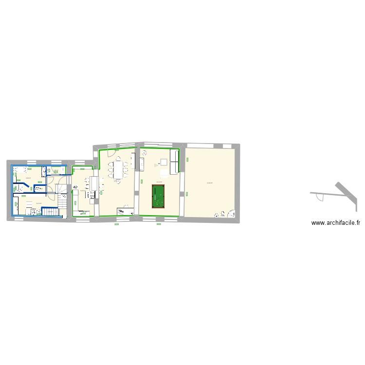 rdc. Plan de 0 pièce et 0 m2