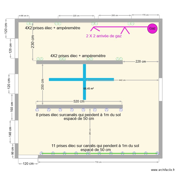 box diag final. Plan de 0 pièce et 0 m2