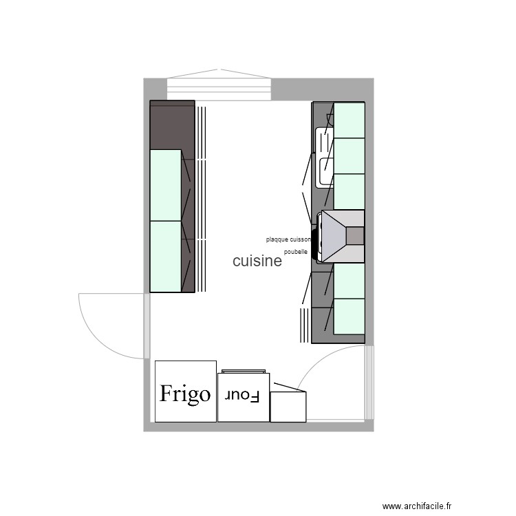 cuisine 31. Plan de 0 pièce et 0 m2