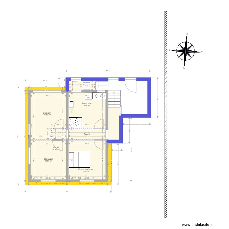 AJ SSOL et RdJ curé et entrée  et bow window est 20220119. Plan de 0 pièce et 0 m2