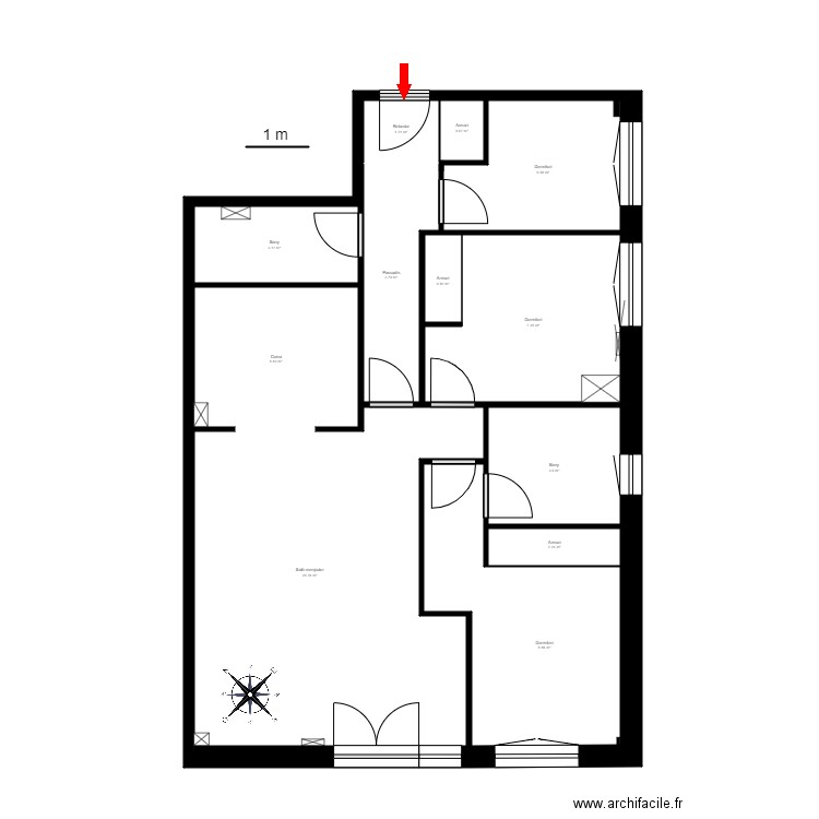 ED. BECAINA, BLOC B, 3-1. CANILLO, ANDORRA. Plan de 0 pièce et 0 m2