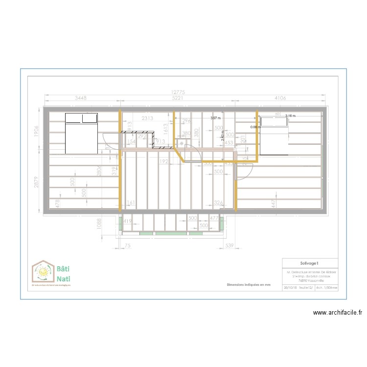 maison à jour  elec. Plan de 0 pièce et 0 m2