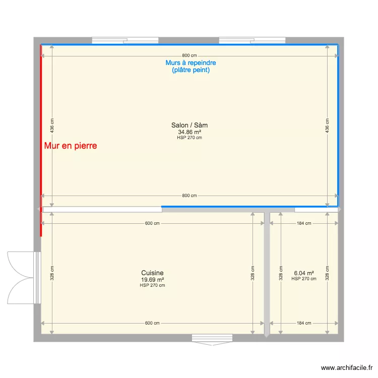 CUISINE ILOZ. Plan de 