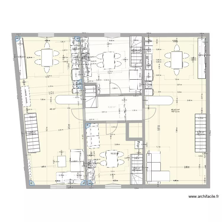 plan paquis ETAGE 1ER. Plan de 