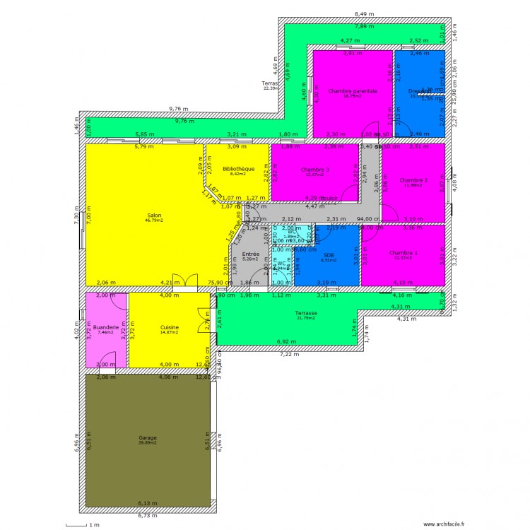 Plan 27/03. Plan de 0 pièce et 0 m2