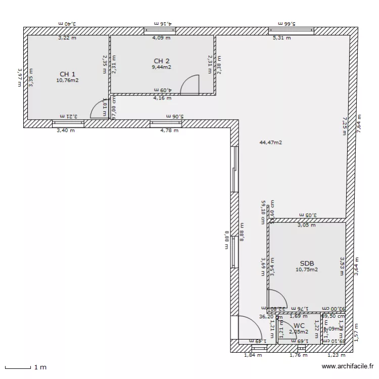 Projet 2 HOULLE. Plan de 