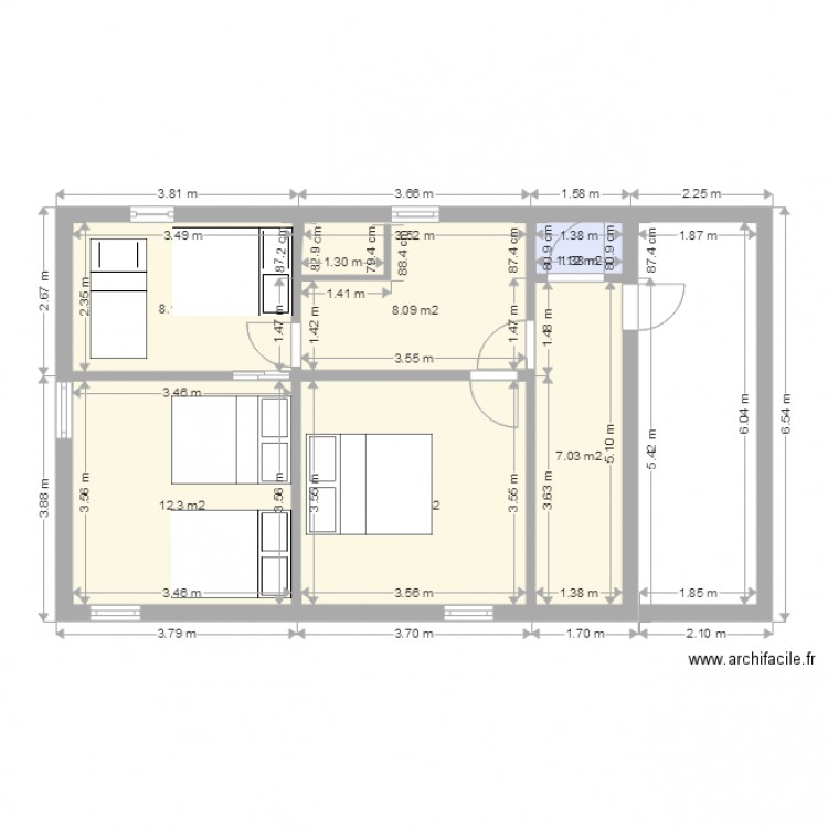 TRAMEZAYGUES HAUT. Plan de 0 pièce et 0 m2