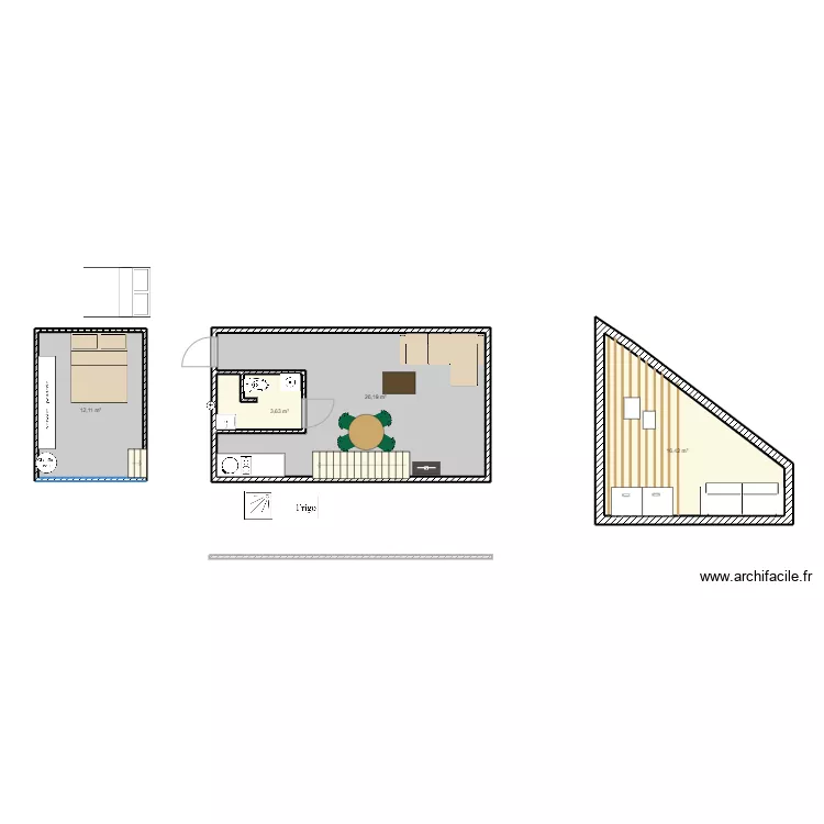 Milliary RDC. Plan de 