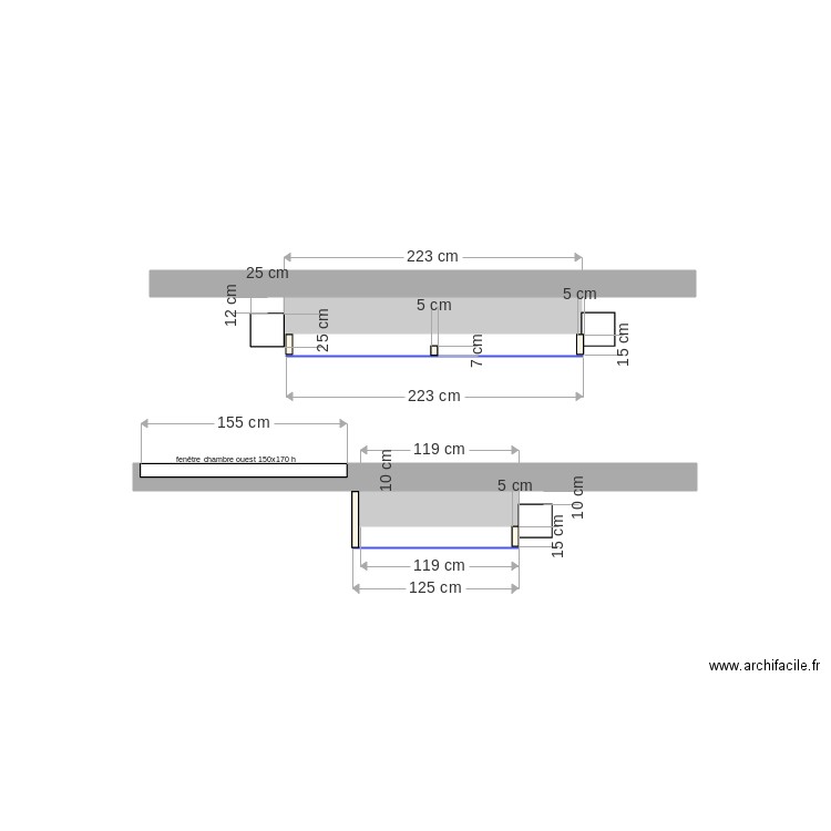 mur trombe détails modifié 1. Plan de 0 pièce et 0 m2