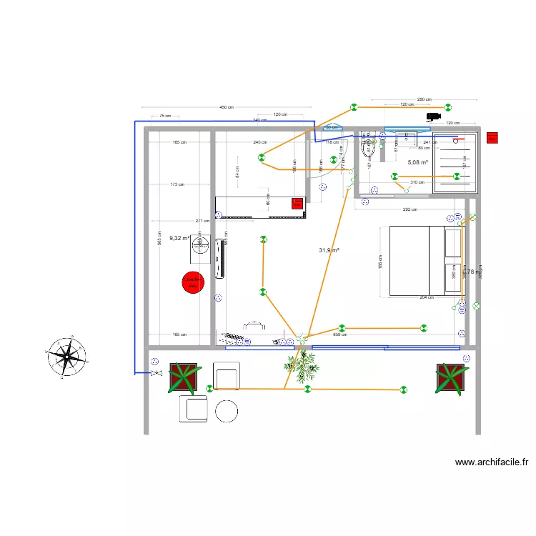 building CH cHARLY 2. Plan de building CH cHARLY 2. Plan de
