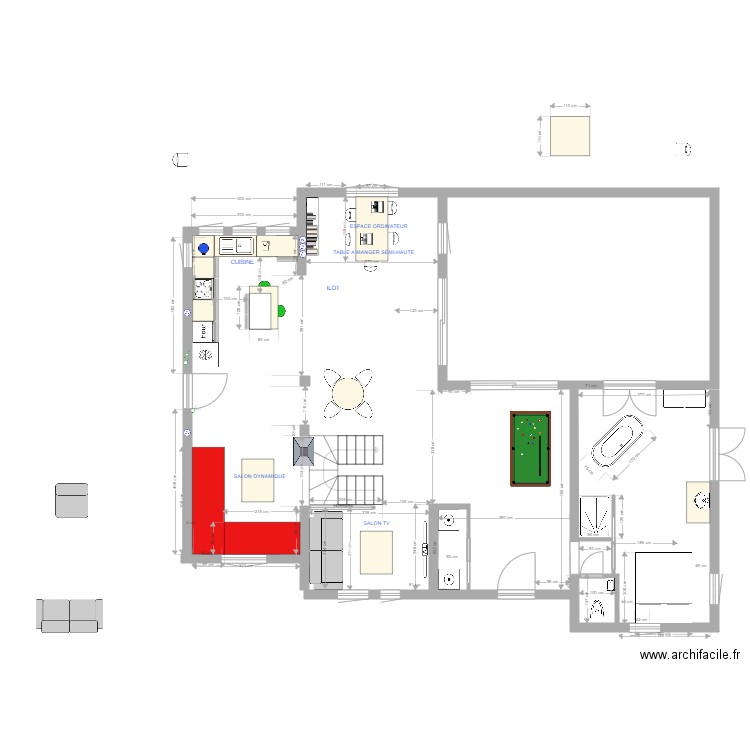 GLOBAL RDC 1 5. Plan de 0 pièce et 0 m2